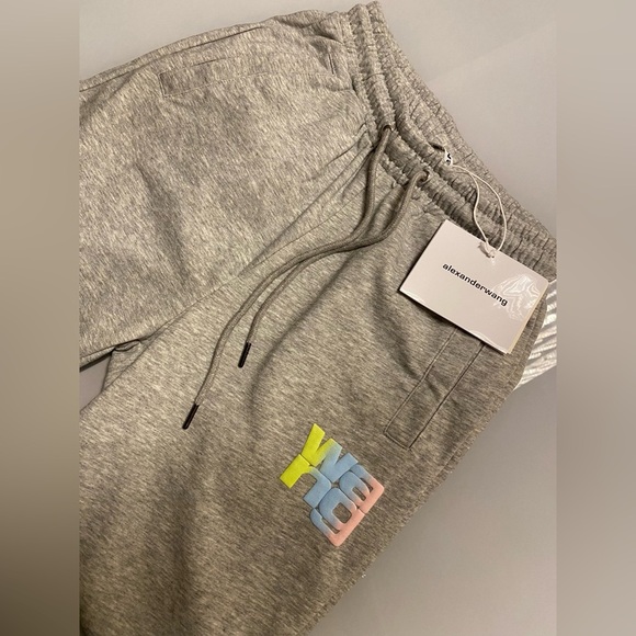 NWT Alexander Wang cotton joggers size S - Picture 5 of 9